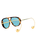 Bottega Veneta Aviator Sunglasses Bv1273 S 007