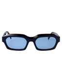 Retrosuperfuture kwadratowe okulary przeciwsłoneczne AJS metaliczny