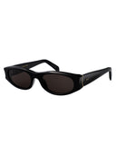 Retrosuperfuture Oval Sunglasses W08 Black