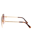 نظارات شمسية بولغاري دائرية Bv40035 U 28 F