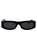 Off occhiali da sole ovali bianchi OERI13 OF24 PLA0011007 1007