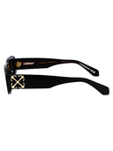 Off occhiali da sole ovali bianchi OERI13 OF24 PLA0011007 1007