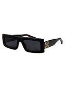 Off White kwadratowe okulary przeciwsłoneczne OERI13 PF24 PLA0011007 1007
