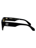 Off Białe Geometryczne okulary przeciwsłoneczne OERI13 FF24 PLA0011018 1018