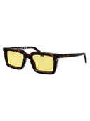 Off White kwadratowe okulary przeciwsłoneczne OERI113 C99 PLA0016018 6018