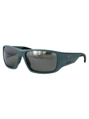 Maui Jim quadratische Sonnenbrille 663 15 graues Militärgrün