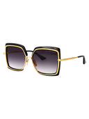 Dita Butterfly Sunglasses Dts503 58 01 Blk Gld