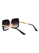 Dita Butterfly Sunglasses Dts503 58 01 Blk Gld