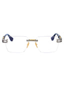Dita Rimless Optical Dtx154 A 02 Slv Blu
