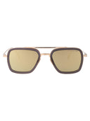 Dita Aviator Sonnenbrille 7806 C Gry Gld 52 Gry Gld