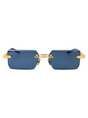 T Henri Rimless Sunglasses Evija L'O lub Bleu