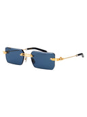 T Henri Rimless Sunglasses Evija L'O lub Bleu