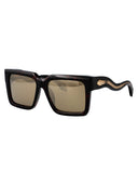 Roberto Cavalli Squared Sunglasses Src055 743 G