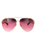 Roberto Cavalli Aviator Sunglasses Src090 M 300 K