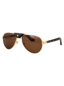 Cartier Aviator Sunglasses Ct0495 S 004