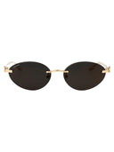 Cartier Oval Sunglasses Ct0504 S 001