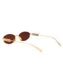 Gucci Oval Sunglasses Gg1802 S 002