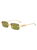 Gucci Rimless Sunglasses Gg1808 S 002