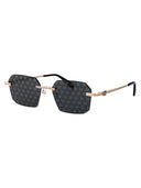 Palm Angels Geometrical Sunglasses Peri10 Gs25 Met0017607 7607