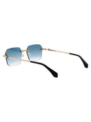 Palm Angels Occhiali da sole geometrici peri10 GS25 Met0017644 7644