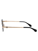 Palm Angels Oval Sunglasses Peri10 Hs25 Met0017607 7607
