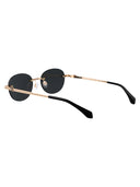 Palm Angels Oval Sunglasses Peri10 Hs25 Met0017607 7607
