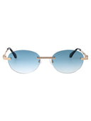 Palm Angels Oval Sunglasses Peri10 Hs25 Met0017644 7644