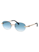 Palm Angels Oval Sunglasses Peri10 Hs25 Met0017644 7644