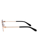 Off White kwadratowe okulary przeciwsłoneczne OERI14 AS25 MET0017645 7645