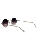 Matsuda Round Sunglasses 10601 H.Sg.Pw Blk.45 Pw Blk