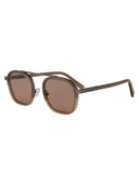 Ermenegildo Zegna Geometryczne okulary przeciwsłoneczne EZ0231 45 E