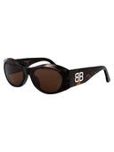 Balenciaga Round Sunglasses Bb0396 Sk 002
