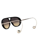 Bottega Veneta Geometrical Sunglasses Bv1273 S 010