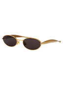 Bottega Veneta Round Sunglasses Bv1386 S 001