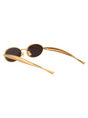 Bottega Veneta Round Sunglasses Bv1386 S 001