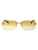 Bottega Veneta Square zonnebril bv 1126 S 006