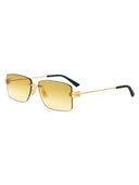 Bottega Veneta Square zonnebril bv 1126 S 006