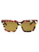 Bottega Veneta Squared Sunglasses Bv1242 S 005