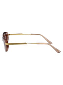 Bottega Veneta okrągłe okulary przeciwsłoneczne BV1368 S 005