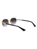 Bottega Veneta Round Sunglasses Bv1379 S 001