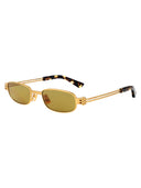 Bottega Veneta Square Sonnenbrille BV 1381 S 002