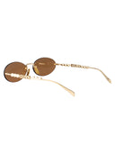 Gucci okrągłe okulary przeciwsłoneczne GG1922 S 003