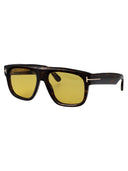 Okrągłe okulary przeciwsłoneczne Tom Ford Ft1201 52 E