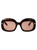 Tom Ford Squared Sunglasses Ft1219 52 Y