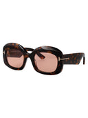Tom Ford Squared Sunglasses Ft1219 52 Y