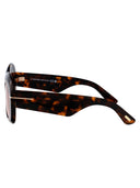 Tom Ford Squared Sunglasses Ft1219 52 Y