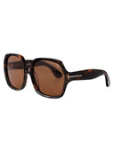 Tom Ford Squared Sunglasses FT1221 52 E