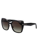 Tom Ford Butterfly Sonnenbrille FT1223 01B
