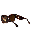 Etro Squared Sunglasses Etro 0076/S H7 P