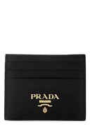 Prada Black Leather Card Holder